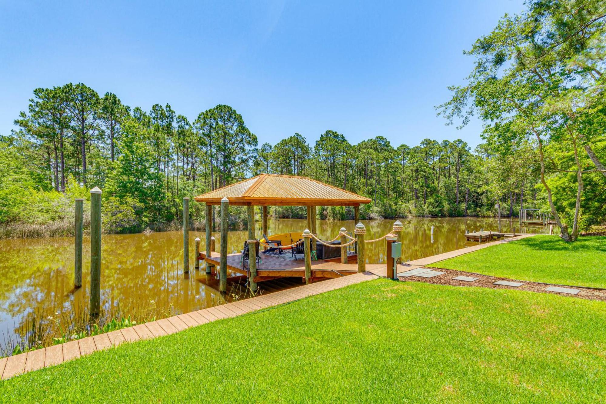 Waterfront Florida Vacation Rental With Boat Dock Milton Luaran gambar