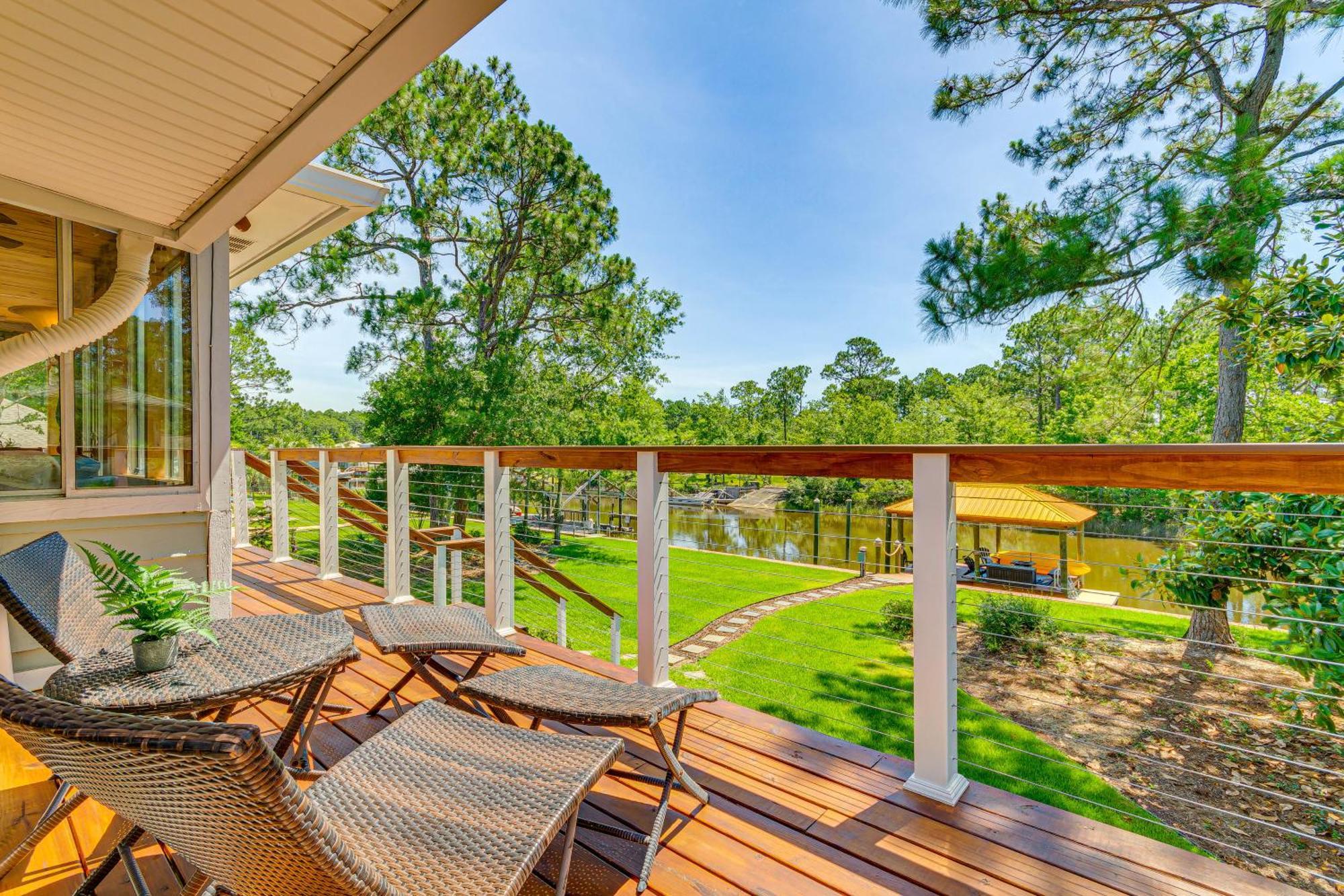 Waterfront Florida Vacation Rental With Boat Dock Milton Luaran gambar
