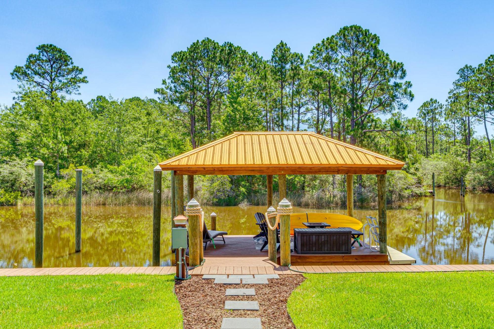 Waterfront Florida Vacation Rental With Boat Dock Milton Luaran gambar