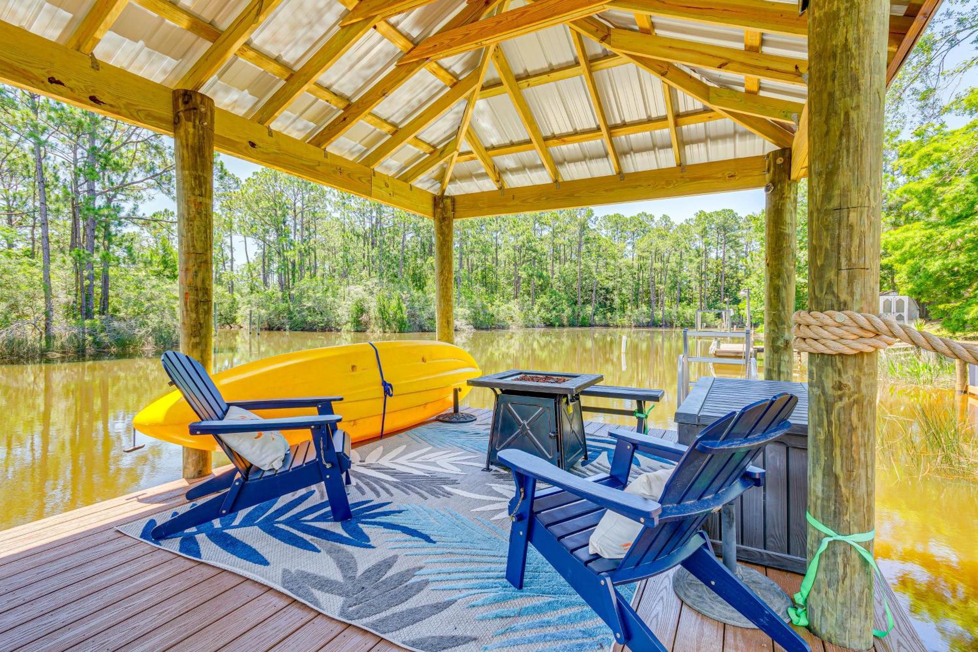 Waterfront Florida Vacation Rental With Boat Dock Milton Luaran gambar
